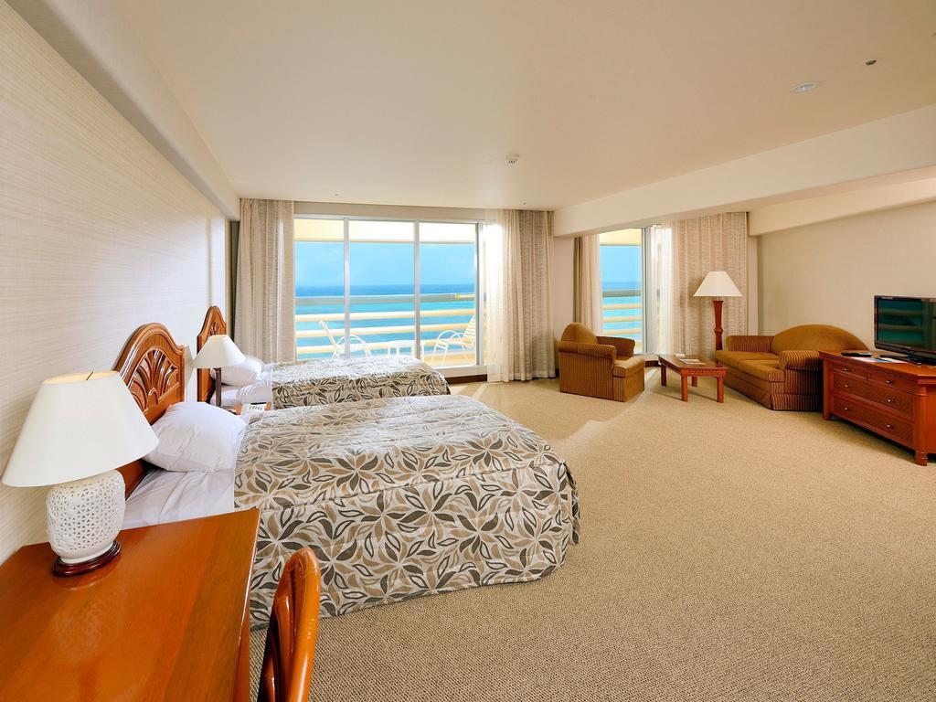 Rizzan Sea Park Hotel Tancha Bay Onna Eksteriør bilde